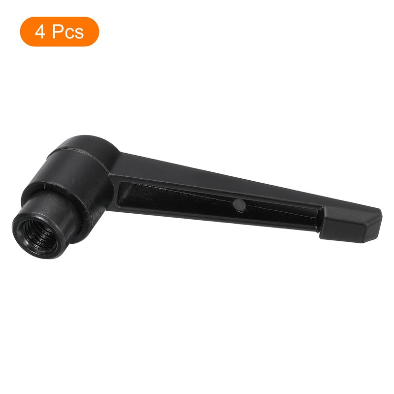 sourcing map 4Pcs M10 Adjustable Knobs Handle Female Thread Push