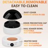 Electric Nail Soaking Bowl, Adjustable Temperature Heated Nail Soak off
