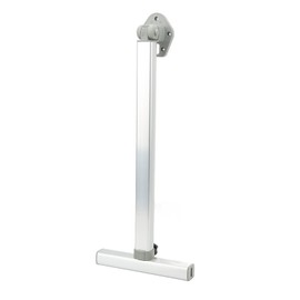 RV Foldable Table Leg, 23.22‑30.51in Height Bar Support Heavy Duty T Table Leg Bracket with Screws To Fix, Aluminum Alloy RV Dinette Stand for Campers