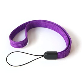 trage.band® Textile Carrying Straps, Long and Short, purple / violet