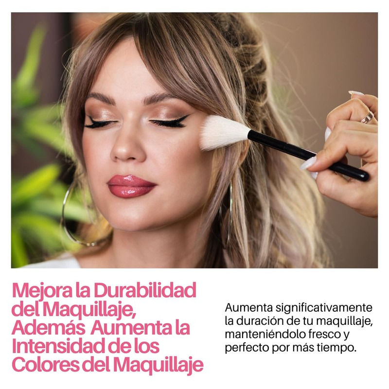 MAFAB | 3pz Primer Convertidor Maquillaje Waterproof Larga Duración Liquido
