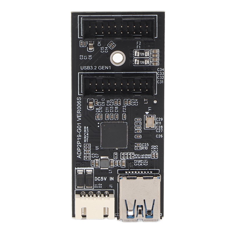USB3.2 GEN1 Adapter Card 5Gbps Transmission Stable Widely Compatible 19PIN