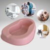 Vakly Bedpan - Smooth Contoured Stackable - Easy to Clean