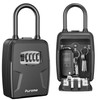 Puroma Large Key Lockbox with Hook, Resettable Combination Code Lock