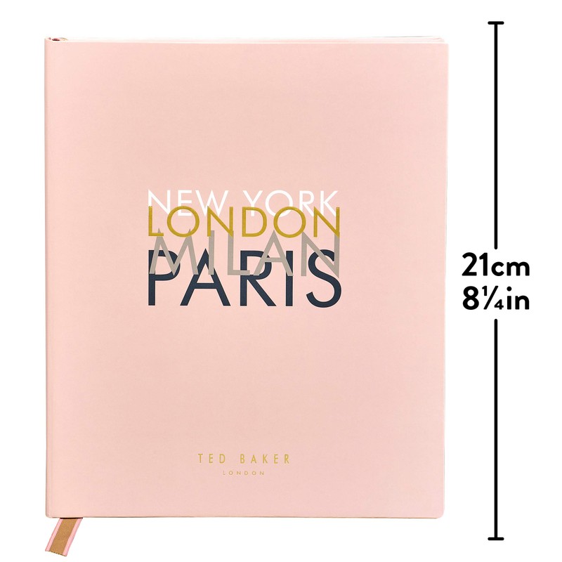 Ted Baker Travel Journal & Planner, Multi