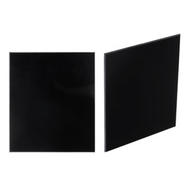 HARFINGTON 2pcs Welding Lens 5.24" x 4.5" Shade 12 Glass Replacement Welding Lenses Darkening Filter Plates for Welding Helmet, Black