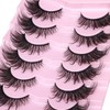 Kiromiro Fox Eye Lashes Wispy Faux Mink Lashes Fluffy Fairy