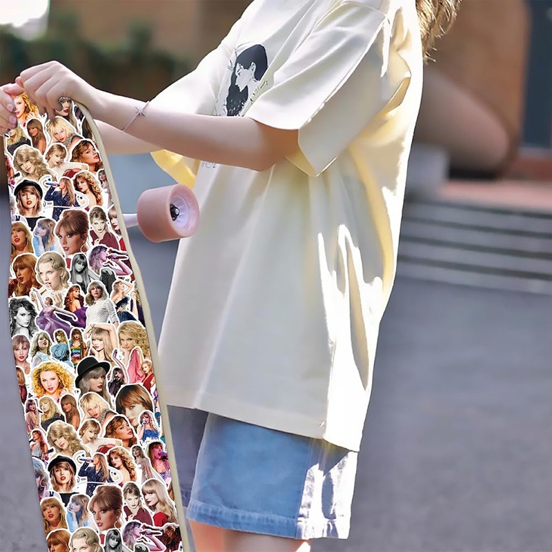 100pcs Stickers Taylor Small Stickers Decorative Masking Stickers for Personalize