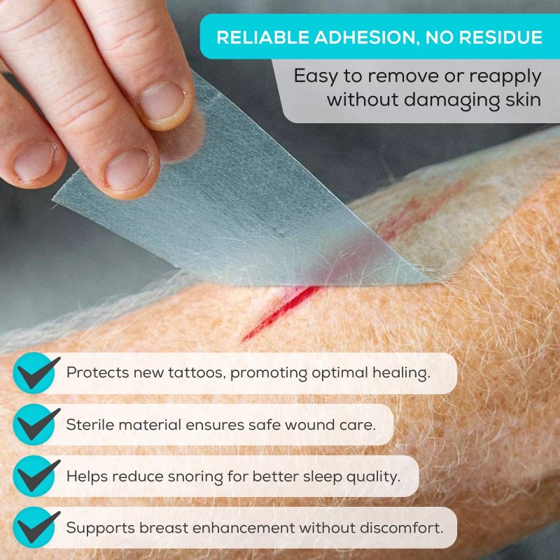 MedVance Soft Silicone Tape with Perforation for Easy Cut Size