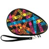 Victas 672111 Table Tennis Racket Case Printed Round Racket Case,