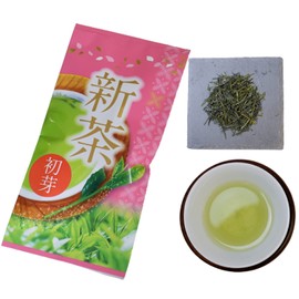 Kiyoizumi New Tea 2024 Uji New Tea, 2.8 oz (80 g) (First Sprout), Sencha, Ichiban Tea, Uji Tea Leaves, Kyoto Green Tea, Uji Sencha, 2024, Souvenir