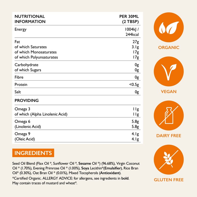 Udos Choice Ultimate Oil Blend - 250ml