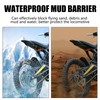 Motorcycle Surron Rear Seat Mudguard,Plastic Electric Dirt Bike Back Mud