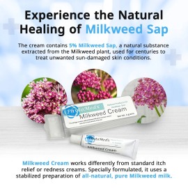 PhytoMedx Milkweed Cream - Sun-damaged skin care cream - Natural Healing