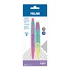 MILAN Blister pack 1 ballpoint pen + 1 mechanical pencil