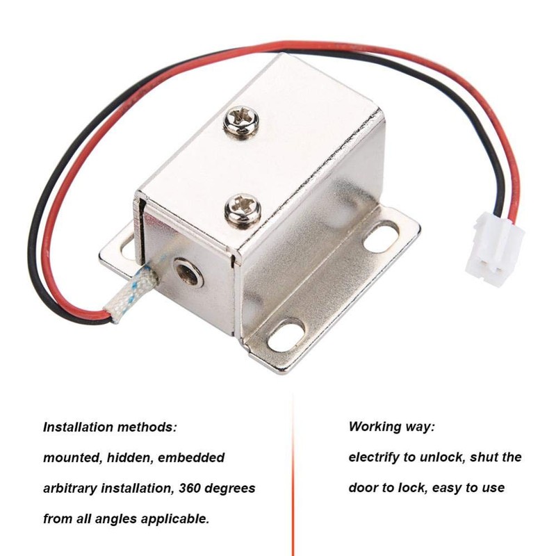 Sonew DC 12 V Electromagnetic Lock Widely Used Door Drawer