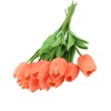 10pcs Artificial Tulip Flowers High Simulation Flowers Decor for Living