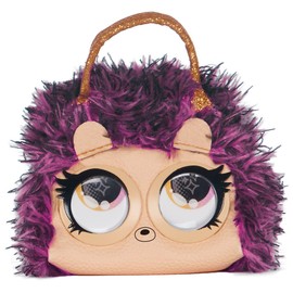 Purse Pets Micro Hedgehog Mini Bag - with Rolling Eyes, for Carrying on Handle or Attachment, Age 5+
