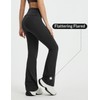 baleaf Womens Flare Yoga Pants Fold Over Flared Leggings with