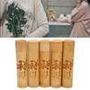 5Pcs Scattering Urns Carved Bamboo Leakproof Strong Portable Ash Scattering
