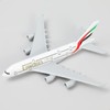 Emirates Airbus A380 1:400 Diecast Metal Airplane Model with Stand