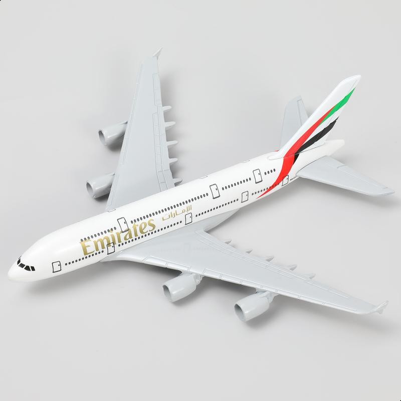 Emirates Airbus A380 1:400 Diecast Metal Airplane Model with Stand