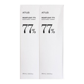 Anua Houttuynia cordata 77% toner 250ml x 2 JJ Mall / 아누아 어성초 77% 토너 250ml 2개  JJ몰