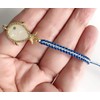 Summer Beach Fish Charm Macrame Silver Bracelet