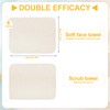 6 Pcs Nylon Exfoliating Wash Cloths Set 15.7 x 11.8