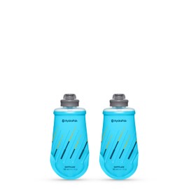 HydraPak SoftFlask 150ml 2 Pack - Collapsible Nutrition Flask - BPA Free Easy Open Gel Nozzle Collapsible Lightweight
