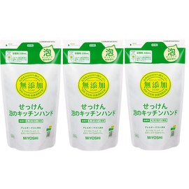 Set Item: Additive-Free Soap Foam Kitchen Hand Refill, 220 MLX3 Set