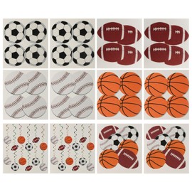 Spunspon 12 Packs Swedish Kitchen Dish Cloths - Reusable Paper Towels for Counters & Dishes - Eco Friendly Cellulose Sponge Cloth - Assorted (Sport)