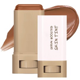 Beauty Balm Serum Boosted Skin Tint,Moisturizing Contour Stick,Solid Skin Tint Foundation for Women, Radiant & Dewy Finish,Hydrating foundation stick for Face Makeup (03)