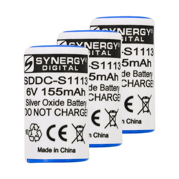 Synergy Digital Dog Collar Batteries, Compatible with Pet Stop Invisible