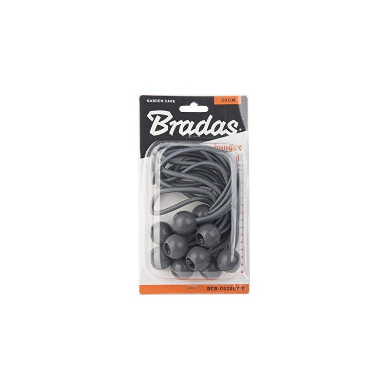 Bradas 5365 BCB-0515GY-B Rubber Tension Rope Set with Ball 10
