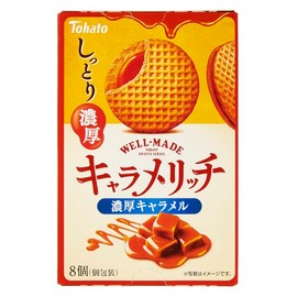 Tohato Caramel Rich Caramel 8 Pieces x 6 Packs