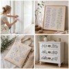 12Pcs Floral Border Stencils for Painting, Craft Paint Template 12