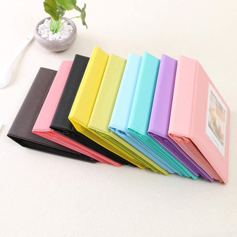 xingmo Mini 3 Inch Film 64 Pockets Photo Album (Blue)