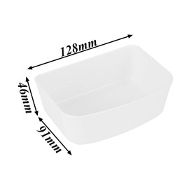 Gativs Bird Bath Tub with Hooks, Hanging Bird Bathtub, Bird Feeder Dispenser, Water Bowl, Bird Bathhouse, Bird Bath Cage, Feeding Bowl, Bird Hanging Bird Feeder, Small Feeder