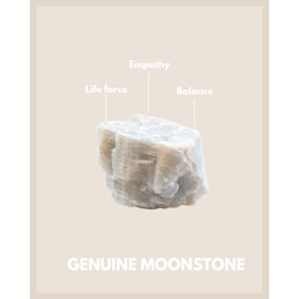 GD GOOD.designs EST. 2015 Anklets for women with genuine moonstone beads 4mm - waterproof - natural stone anklet white with adjustable clasp in 18K gold