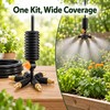 7-Way Garden Misting Nozzle Kit – 7 Brass Sprayers with
