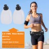 Running Belt with Water Bottles(2 X 175ml/6oz),Wanlxc Hydration Belt Fanny