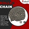 #35 Roller Chain 160 Links 5 Feet with 2 Connecting