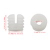 E-outstanding 20Pcs Plastic Dowel Inserts Hinge Expansion Plug with Mounting