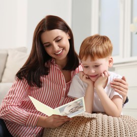 Vienrose Mini Photo Album 3-Pack (7×5 Inches) – Each Holds 52 Photos, Customizable Cover, Compact Picture Book for Postcards, Baby Photos (Beige)