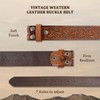 GENEMEN Western Belt (Brown,120)