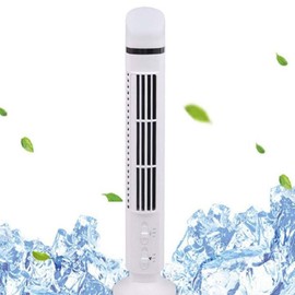 Yechiry 13 Inch Tower Fan without Blades, 90° Oscillating Fans with 3 Speeds, LED Light, Portable USB Floor Fan for Bedroom, Home, 34 dB Quiet Cooling