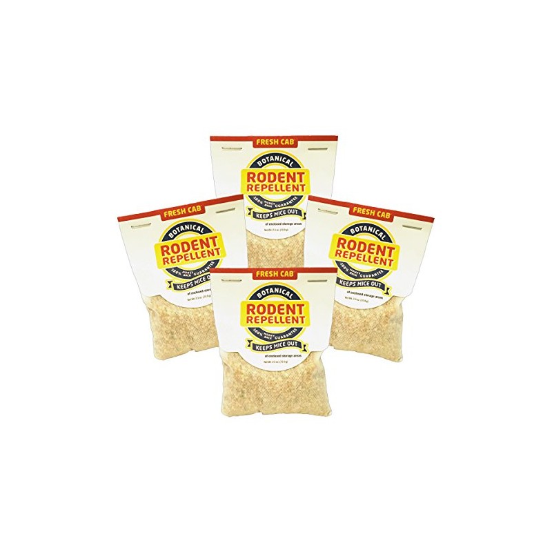 Fresh Cab Natural Rodent Repellent (16 Scent Pouches)