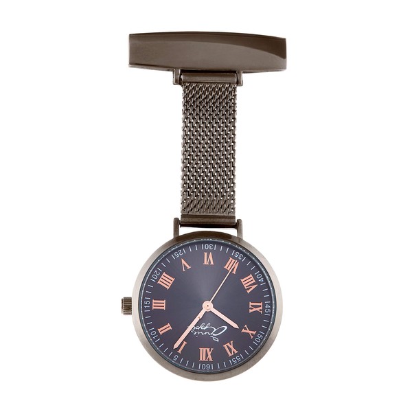 Annie Apple Meraki Rose Gold/Gunmetal Mesh Fob