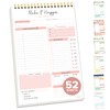 Daily Planner Pad - 52 Easy Tear-Off Sheets Daily Planner